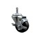 Service Caster 3'' Phenolic Wheel Swivel 7/16'' Grip Ring Stem Caster with Brake SCC-GR20S314-PHS-TLB-716138 - alternate 1